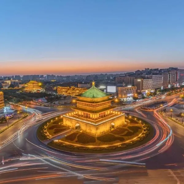 Xi'an Bell Tower Yongning Gate Orange Crystal Hotel, готель у Сіані
