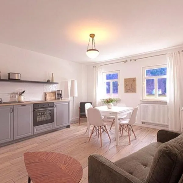 Charmante Ferienwohnung 2 im Schmöllerhäuschen, hotel a Stadt Wehlen