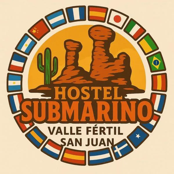 Hostel El Submarino, hotel in San Agustín de Valle Fértil
