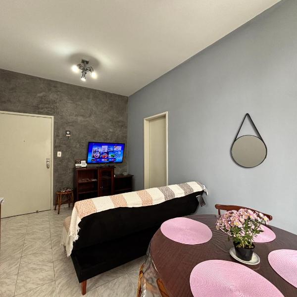 ótimo Apartamento Pitangueiras Guaruja bem localizado, 2qts wi-fi - Foto 5