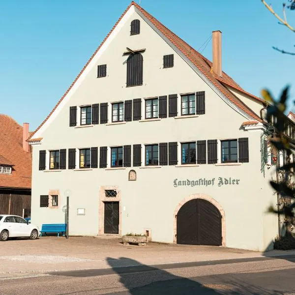 Landgasthof Adler，Rosenberg的飯店