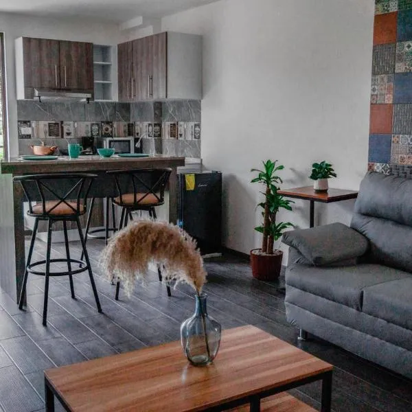 Hotel Entre Volcanes โรงแรมในโชลูลา