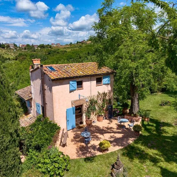 Appartamento con patio privato e giardino tra Pisa e Firenze, Hotel in Palaia