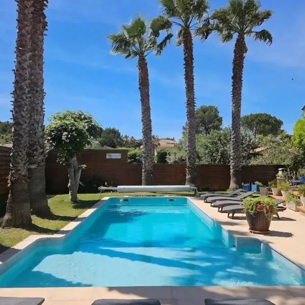Belle villa lespignan, hotel i Lespignan
