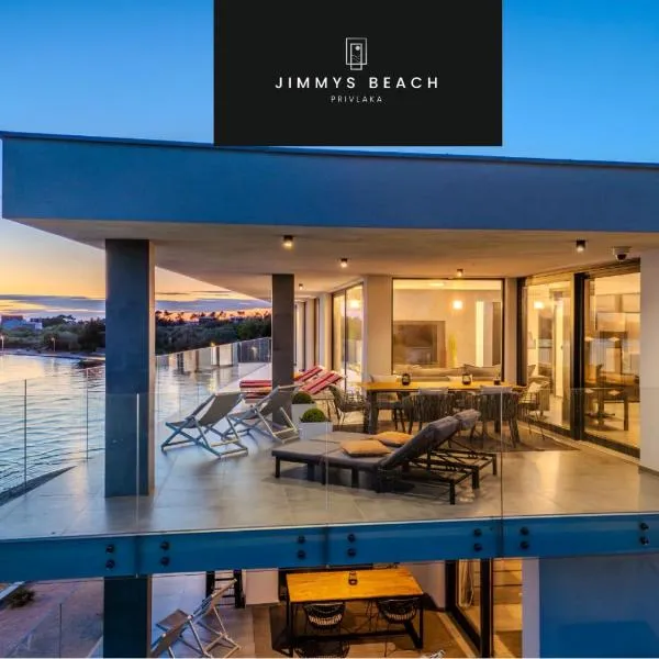 Penthouse Jimmys Beach Privlaka, Wahnsinns Blick und beheiztem Pool, hotel v Privlake