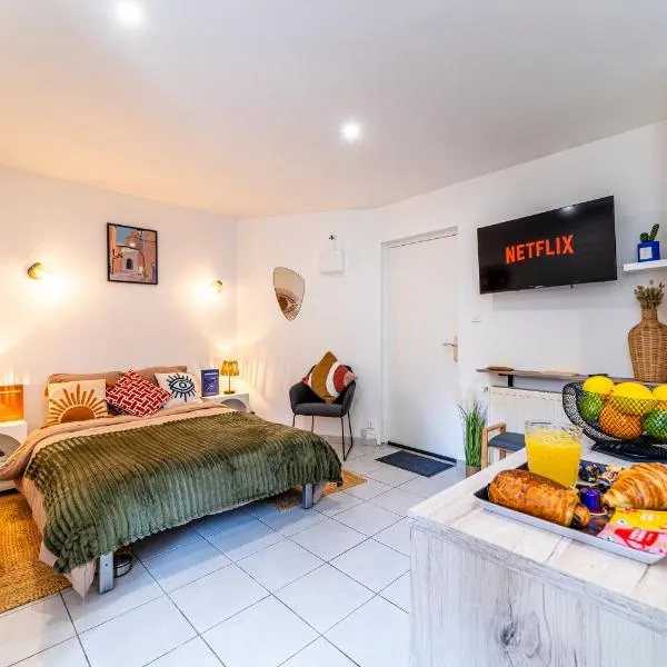 Le Minorel - Wifi - Netflix -Free Parking - Métro, hotel v destinaci Mons-en-Baroeul