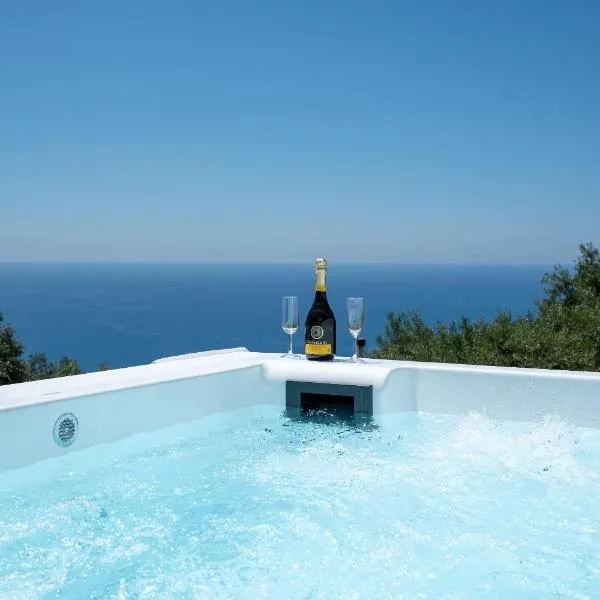 Elaia's Villas Hot Tub & Seaview, hotel en Parga