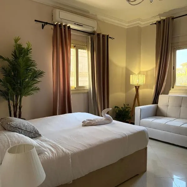 فيلا مبهجة مع مسبح وحديقة رائعة, Hotel in Madinat as-Sadis min Uktubar