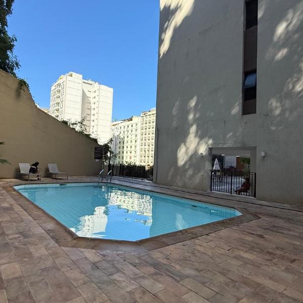 flat 2 quartos com piscina em Copacabana - Foto 4