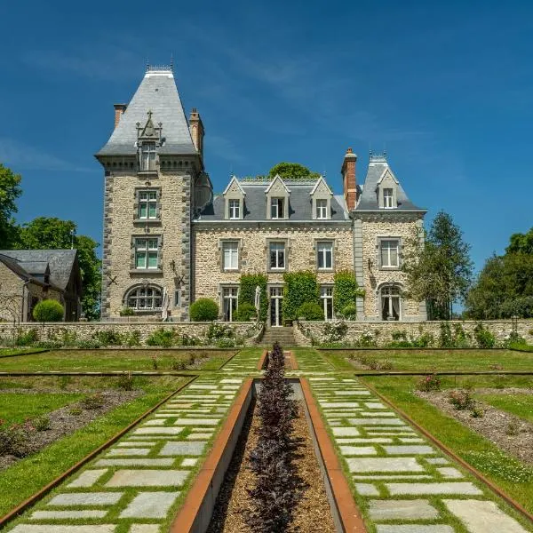 Domaine de Kerrosen à proximité du port de Dinan, sur la Rance, hotel v destinaci Taden