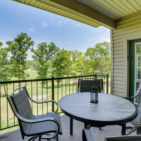 4 Mi to Branson Landing Resort Condo with Balcony, hotel in Branson