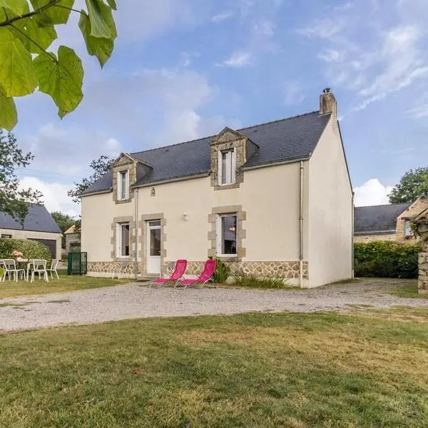 Gîte calme entre plage et nature, 3 chambres, jardin clos, proche Guérande/La Baule - FR-1-306-1125, hotel v destinácii Saint-André-des-Eaux