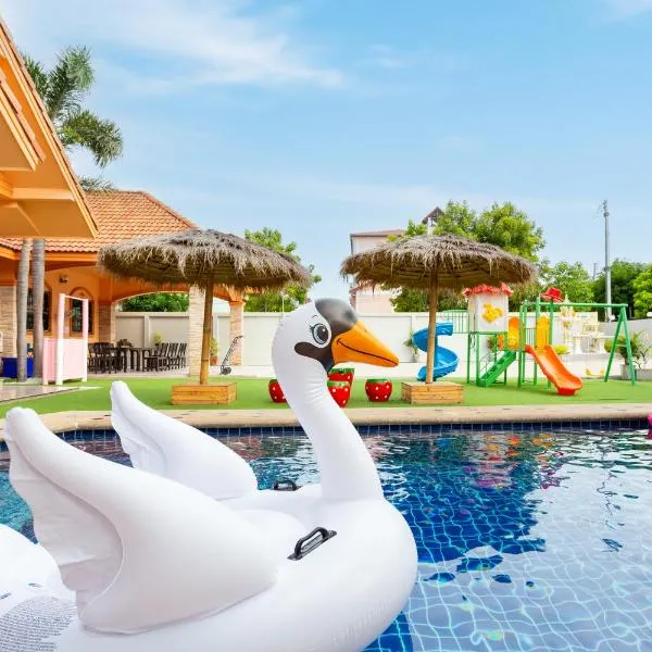 The Orange House Pool Villa Pattaya, hotel v destinaci Jomtien pláž