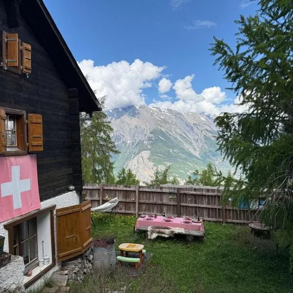 Authentique chalet familial, hotel em Nendaz