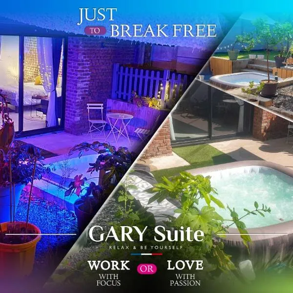 GARY Suite - Studio Cosy, Spa et jardin privatif à 4 min de Cambrai – hotel w mieście Awoingt