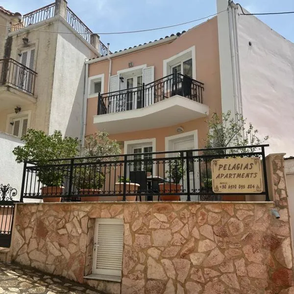 Pelagias Apartments、アギア・エフィミアのホテル