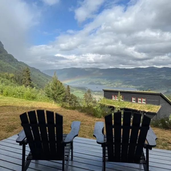 Apartment with a view at Bavallen Tråstølen Voss, hotel in Vossevangen