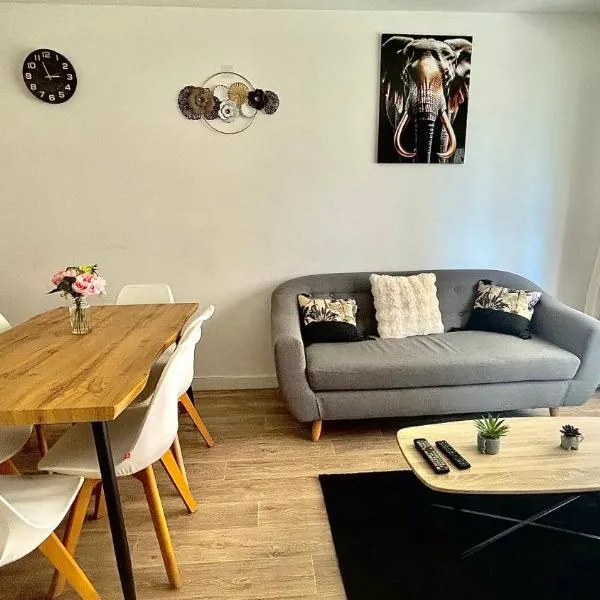 T3 Cosy Coeur Aix Les Bains avec 2 Balcons, hotel a Aix-les-Bains