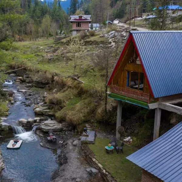 The Riverbank Nest – hotel w mieście Jibhi