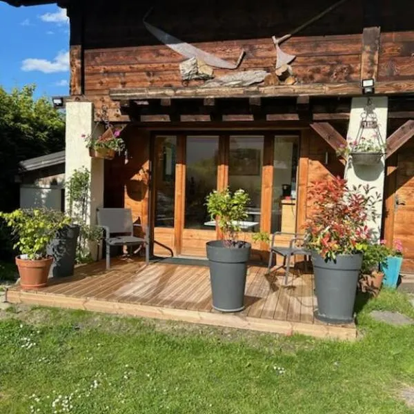 Beau studio dans la vallée de CHAMONIX, hotel a Les Houches
