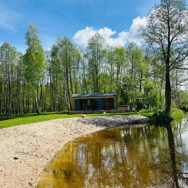 Dubinga River Valley House & SPA - FREE sauna, hotel v destinaci Kabakelis