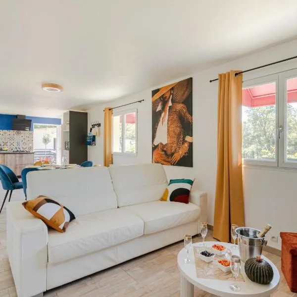 Appartement La Baule Pornichet Terrasse - Cuisine - Calme - Wifi - Parking Gratuit, hotel v destinácii Pornichet