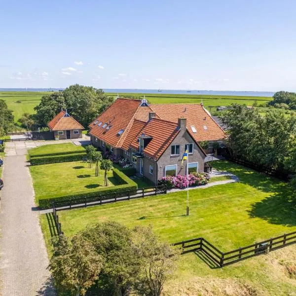 Ballumerhoeve Finn lodge, отель в городе Баллум