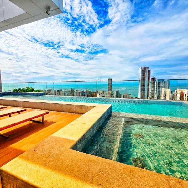 Studio no 27º andar recém inaugurado no Beach Class Meireles!!! - Foto 3