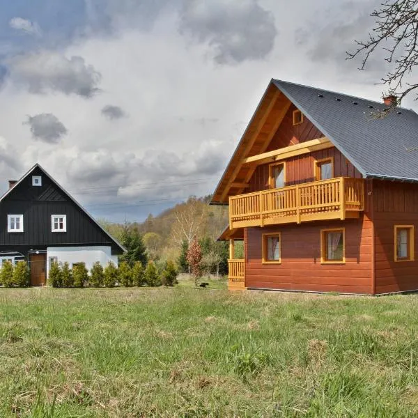 Chalupy Dolní Chřibská, hotell sihtkohas Chřibská