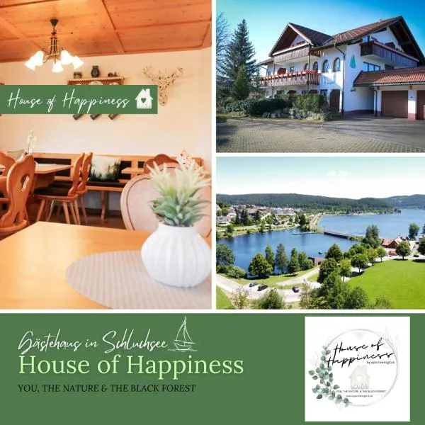House of Happiness by apartmentglück, hotel v destinaci Schluchsee