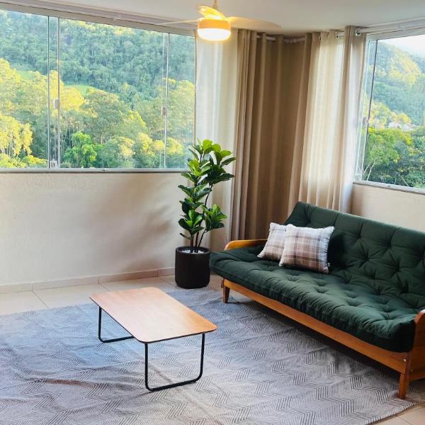 Apartamento novinho e aconchegante em Santa Teresa-ES, próximo da rua de lazer e parque de exposições