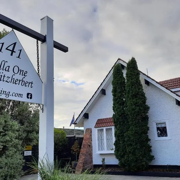 Villa One on Fitzherbert, hotel v destinaci Palmerston North