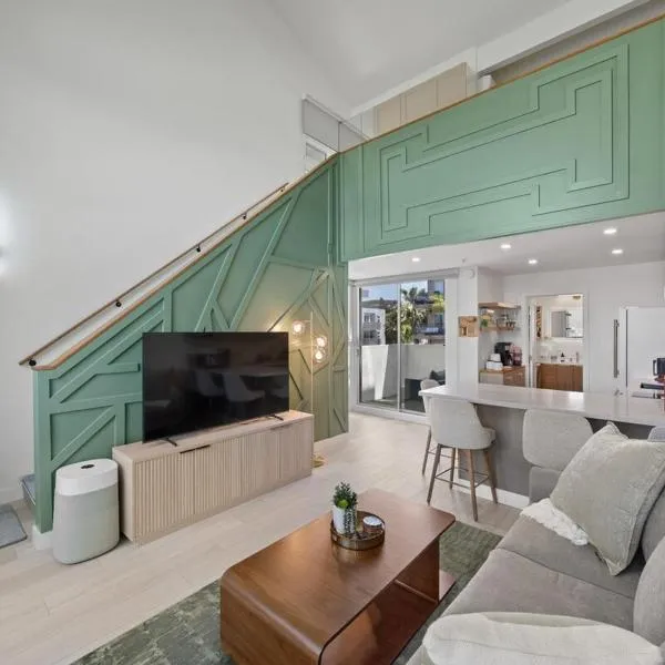 Ocean View Loft in Little Italy near Downtown-Gaslamp, hotel v San Diegu