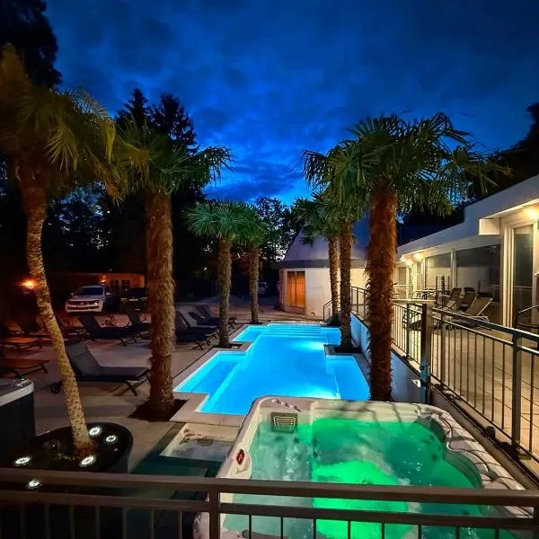 Kinizsi Udvar Apartmanház, hotel v destinácii Balatonboglár