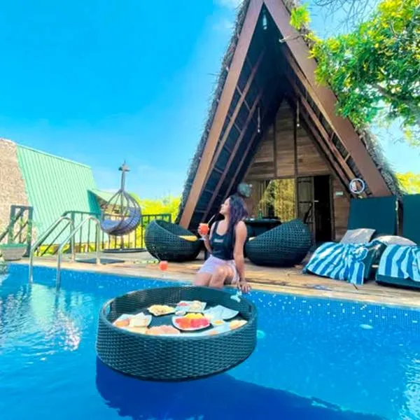 Private Pool Sun Shade Resort & Spa, hotel v destinaci Habarana