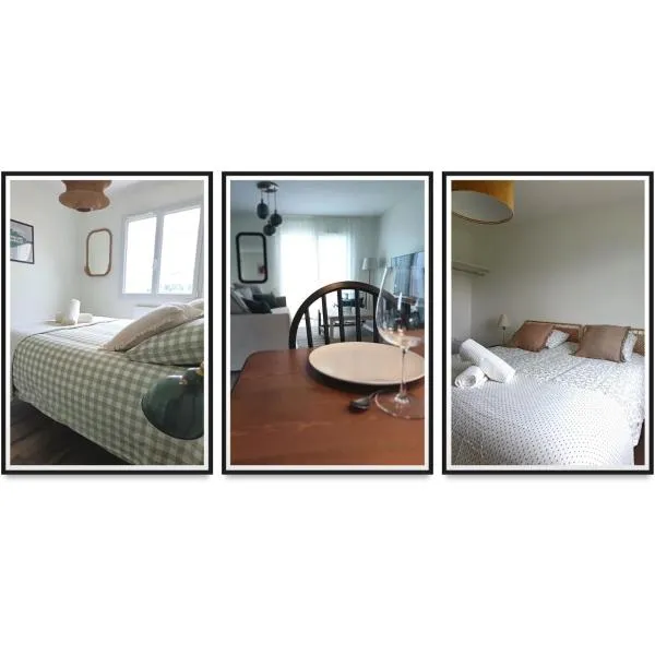 L'Orge - Maison Design, 3 chambres, jardin et garage privatif, hotel a Vic-le-Comte