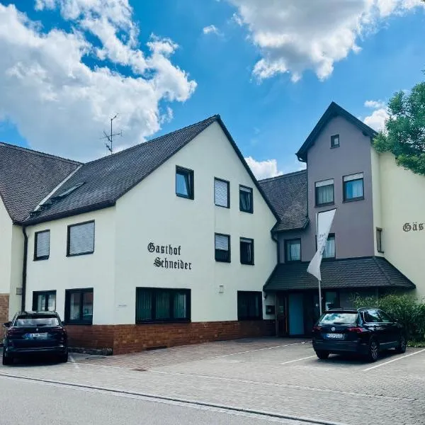 Gasthof Schneider Pautzfeld, hotel v destinaci Hallerndorf