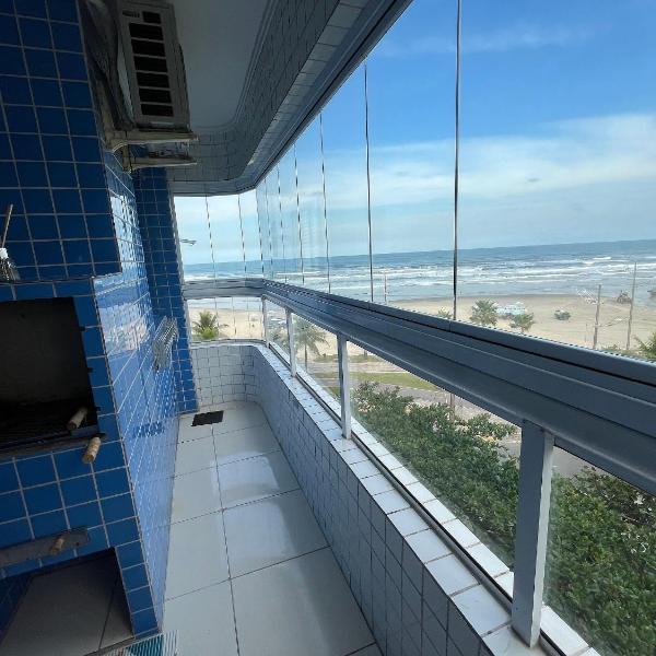 Apto Varanda Gourmet, Vista Mar, Churrasqueira- wi fi 2 Tvs