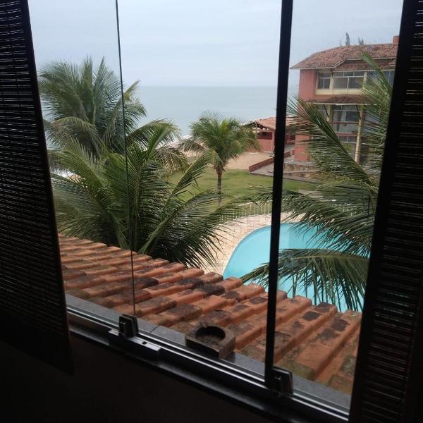 Apartamento pé na areia dois quartos piscina e lazer!