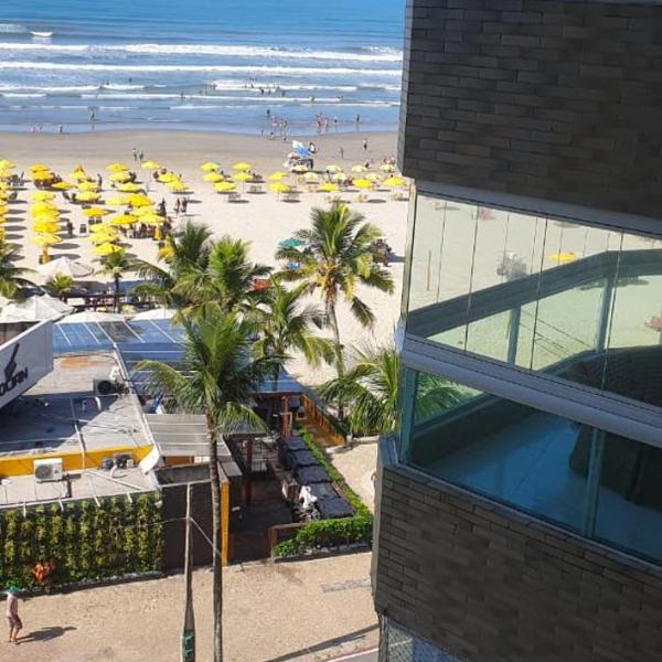 Pé na areia