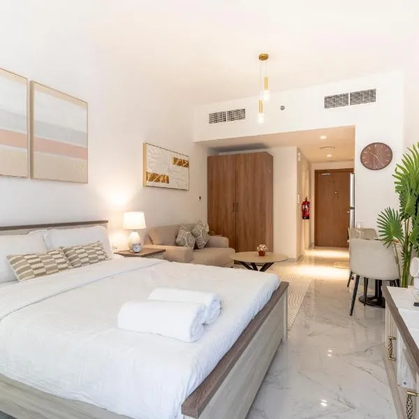 Stunning Oasis 1 Studio Masdar City: Abu Dabi'de bir otel