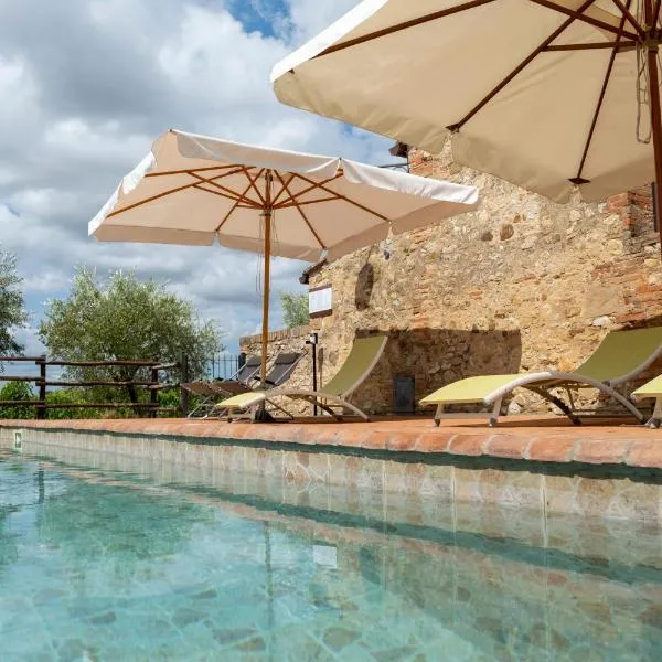 Agriturismo Monacianello - Fontebelvedere wine estate, hotel v destinaci Ponte A Bozzone