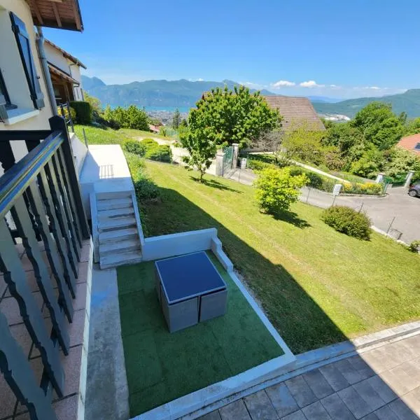 Appartement indépendant dans maison au calme – hotel w mieście Pugny-Chatenod