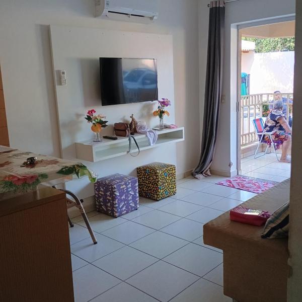 Náutico Flat, Lazer e Conforto em caldas novas com uso das piscinas do hotel Marina - Foto 4