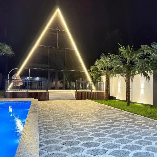 Qafqaz Wooden Chalet, hotel in Gabala