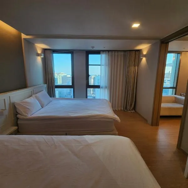 Elbon the stay with A1, hotel v destinaci Pusan