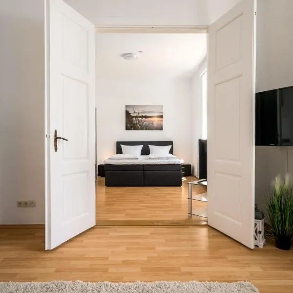Ferienwohnung Strandgut mit Seeblick-Komfort, Terrasse und Garten in perfekter Lage, hotel in Malchow