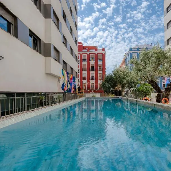 Livensa Living Studios Valencia Marina Real Hotel-Apartamento, Hotel in Valencia
