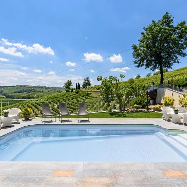 Villa Edy Barbaresco con piscina per gruppi e famiglie, hotel di Barbaresco