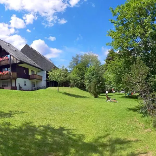 Herbstliche Auszeit für Familien und Paare - Ferienhaus Albmatte in Feldbergnähe - direkt neben dem Radon Revitalbad mit Sauna und Therme, hotel in St. Blasien